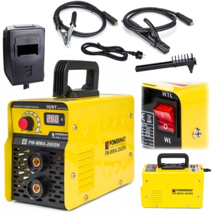 SPAWARKA INWERTOROWA ANTI STICK LCD 260 MMA IGBT