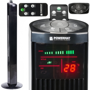 WENTYLATOR KOLUMNOWY STOJĄCY PODŁOGOWY WIATRAK 90W