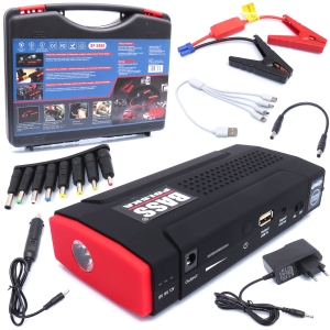 PROSTOWNIK ROZRUCH POWERBANK AKUMULATOR 600A USB