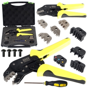 ZACISKARKA SZCZYPCE KONEKTORÓW Z MATRYCAMI ZESTAW