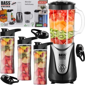BLENDER MIKSER KIELICHOWY DO KOKTAJLI 3 BIDONY