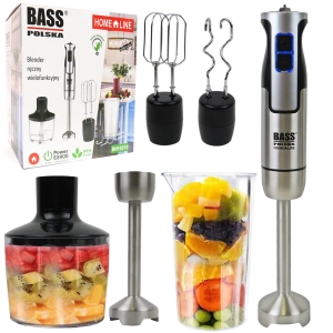 BLENDER RĘCZNY WIELOFUNKCYJNY MIKSER 1200W ZESTAW