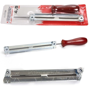 PILNIK Z PROWADNICĄ OSTRZAŁKA DO ŁAŃCUCHÓW 4.5MM