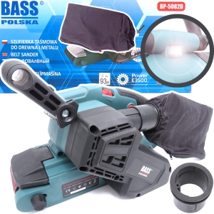 SZLIFIERKA TAŚMOWA 2200W 533MM TAŚMÓWKA + WOREK