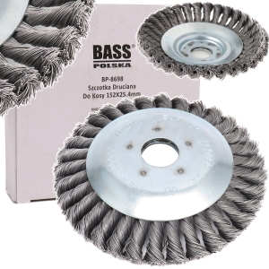 SZCZOTKA DRUCIANA TARCZA DO KOSTKI KOSA SPALINOWA