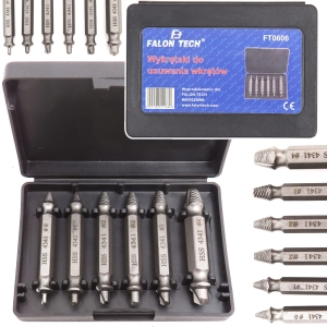 WYKRĘTAKI DO ZERWANYCH URWANYCH ŚRUB NAKRĘTEK 6SZT