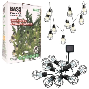 GIRLANDA SOLARNA LAMPKI OGRODOWE OZDOBNE ŻARÓWKI
