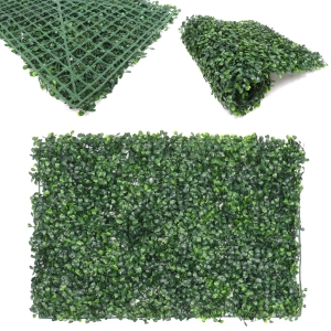 SZTUCZNY BLUSZCZ ŻYWOPŁOT MATA SIATKA BALKON OGRODZENIE PŁOT ŚCIANA 60x40cm