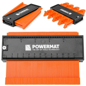WZORNIK SZABLON MIARA ODWZOROWANIA KSZTAŁTÓW 120mm
