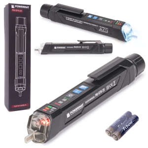 BEZDOTYKOWY TESTER NAPIĘCIA PRÓBNIK LED 1000V NCV