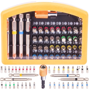 ZESTAW BITÓW BITY TORX IMBUS KOŃCÓWKI DO WKRĘTARKI