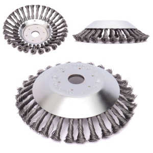 SZCZOTKA DRUCIANA DO KOSY SPALINOWEJ GŁOWICA 200mm