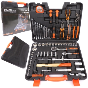 ZESTAW NARZĘDZI WALIZKA NARZĘDZIOWA KLUCZE 83 EL