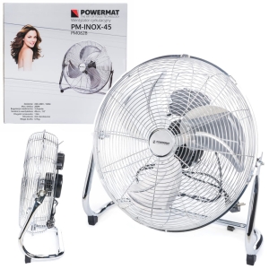 WENTYLATOR PODŁOGOWY WIATRAK STOJĄCY 45CM 200W 18'