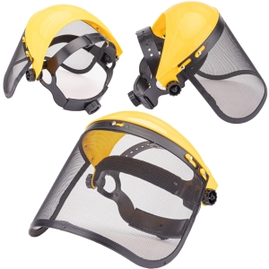 MASKA PRZYŁBICA OCHRONNA OSŁONA TWARZY DO KOSY SIA