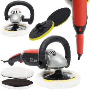 POLERKA SAMOCHODOWA 2400W 180MM ZESTAW FUTRO RZEP