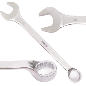 KLUCZ PŁASKO-OCZKOWY 70 MM CRV PŁASKI OCZKOWY