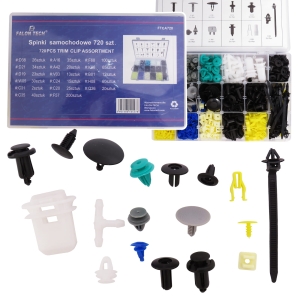 SPINKI SAMOCHODOWE KLIPSY TAPICERKI SPINKA 720 SZT