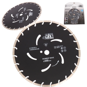 TARCZA DIAMENTOWA SEGMENTOWA BETONU KOSTKI 350MM