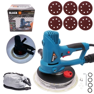 SZLIFIERKA DO GIPSU GŁADZI TYNKÓW 2200W PAPIER LED