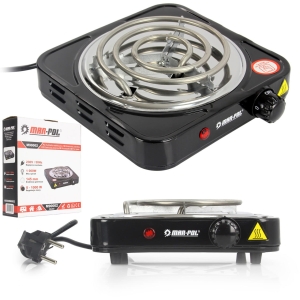 KUCHENKA ELEKTRYCZNA JEDNOPALNIKOWA NA PRĄD 1000W