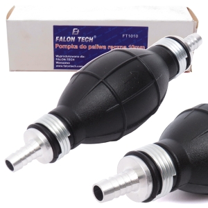 POMPKA RĘCZNA PALIWA GRUSZKA GUMOWA ZAWÓR 10 mm