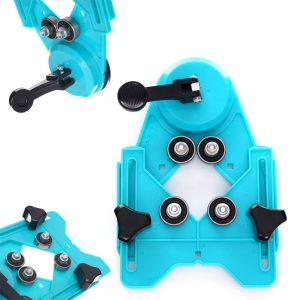 PROWADNICA DO OTWORNIC ORAZ WIERTEŁ Z PRZYSSAWKĄ