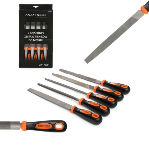 PILNIK PILNIKI DO METALU ZESTAW 5 CZĘŚCI 200MM 