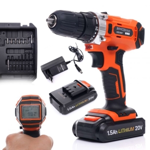 WKRĘTARKA WIERTARKA AKUMULATOROWA WALIZKA 2X AK