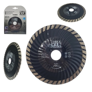 TARCZA DIAMENTOWA TURBO WAVE 125MM x22,2 BETONU KOSTKI