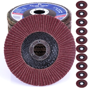 TARCZA DO SZLIFOWANIA DREWNA METALU 125/60 LAMELKA GR60 P60 ZESTAW 10 SZTUK