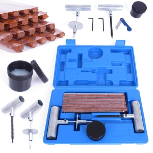 ZESTAW NAPRAWCZY DO OPON KÓŁ SZYBKA NAPRAWA 27-EL. KRAFT WALIZKA