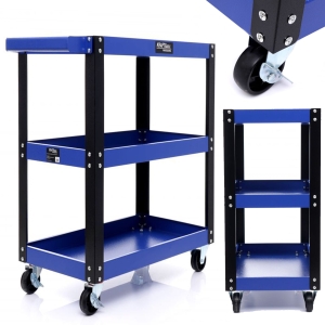 WÓZEK WARSZTATOWY NARZĘDZIOWY 3 PÓŁKI 700 X 350 X 760MM