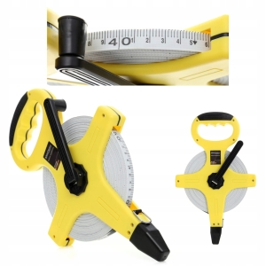 TAŚMA MIERNICZA MIARA GEODEZYJNA ZWIJANA METRÓWKA MIARKA 30m