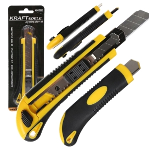 NÓŻ DO TAPET METALOWY ŁAMANY NOŻYK 18mm ŁAMANE OSTRZA