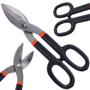 NOŻYCE NOŻYCZKI DO CIĘCIA BLACHY PORĘCZNE 225MM 