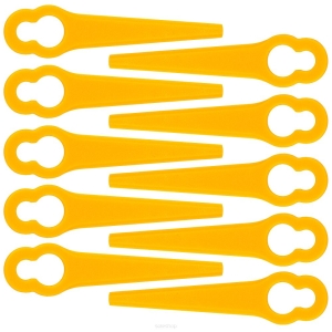 NOŻYKI OSTRZA TNĄCE POLYCUT DO PODKASZARKI 9CM POWERMAT ZESTAW 10 SZT 