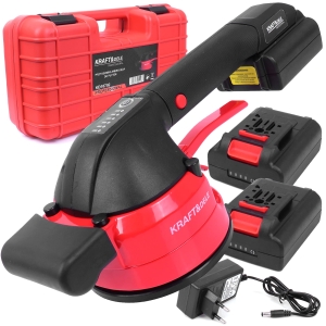 PRZYSSAWKA WIBRUJĄCA DO UKŁADANIA PŁYTEK WIBRATOR DO POZIOMOWANIA 2xAKU 18V