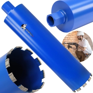 WIERTŁO KORONOWE DIAMENTOWE DO BETONU 112x10x450mm WIERTNICA OTWORNICA 