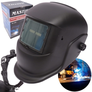 PRZYŁBICA MASKA SPAWALNICZA SAMOŚCIEMNIAJĄCA FILTR