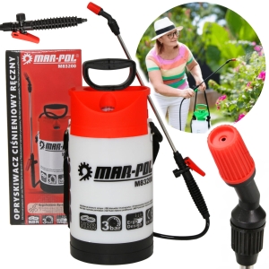 OPRYSKIWACZ CIŚNIENIOWY 5L RĘCZNY OGRODOWY Z LANCĄ