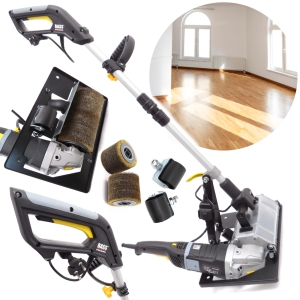 BASS SATYNIARKA SZCZOTKOWA CYKLINIARKA 200mm 2200W