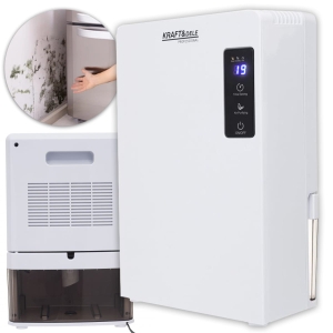 WYDAJNY OSUSZACZ POWIETRZA POCHŁANIACZ WILGOCI 2200ml CICHY 90W 