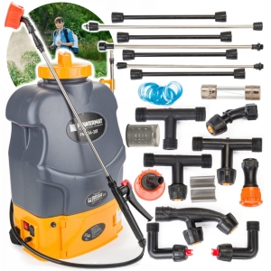 OPRYSKIWACZ AKUMULATOROWY PLECAKOWY 20L + DYSZE