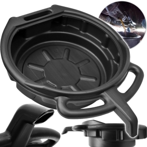 MISKA ZLEWARKA DO SPUSZCZANIA OLEJU PŁYNU DUŻA 10L