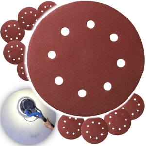 PAPIER ŚCIERNY KRĄŻEK DO SZLIFIERKI 190MM P150 x10