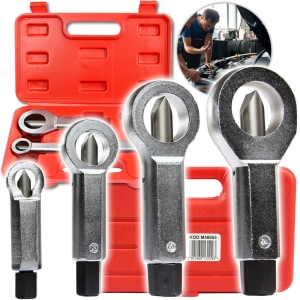 PRZECINAK PRZECINAKI ZESTAW DO CIĘCIA PRZECINANIA NAKRĘTEK 9-27mm 4 EL