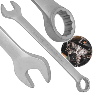 KLUCZ PŁASKO-OCZKOWY 17 MM CRV PŁASKI OCZKOWY