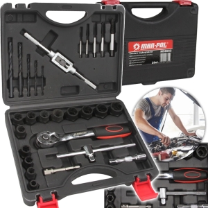 WYKRĘTAKI URWANYCH ZERWANYCH ŚRUB SZPILEK NAKRĘTEK 28 ELEMENTÓW