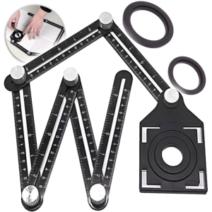 WZORNIK SZABLON PRZYMIAR ZNACZNIK OTWORÓW PŁYTEK